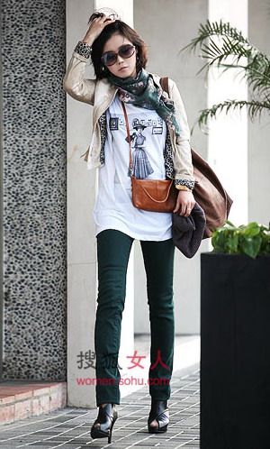 淑女长裤+外套