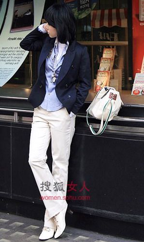 淑女长裤+外套
